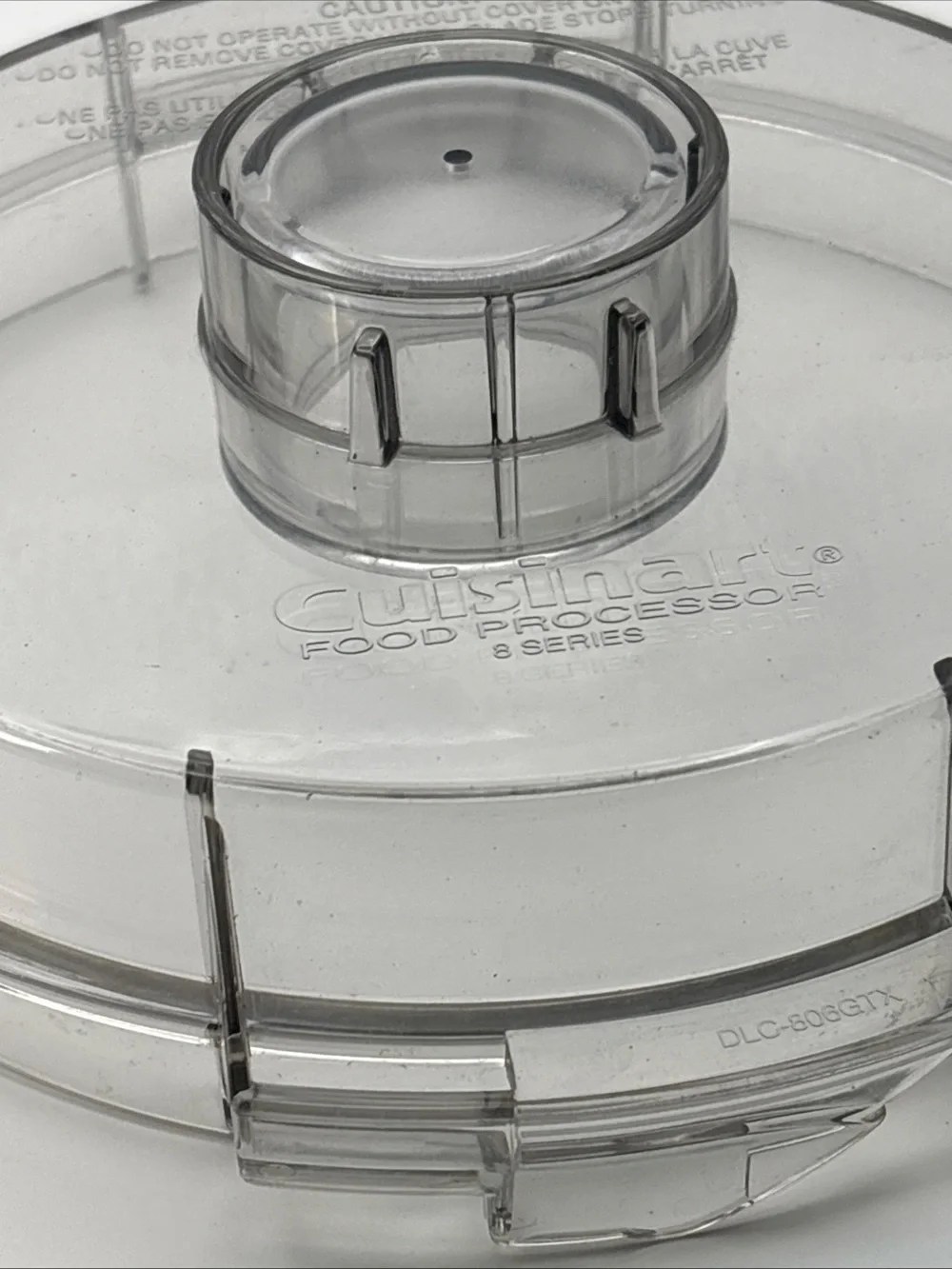 Cuisinart DLC-806GTX Compact Cover and Cap ONLY For 8 Series Food Processor
